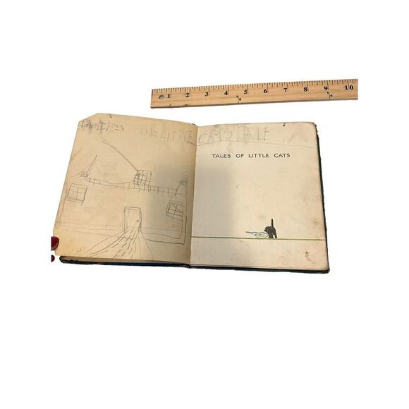 TALES OF LITTLE CATS by Carrie Jacobs Bond 1st Ed Katherine Sturges Dodge 1918 - Picture 8 of 16